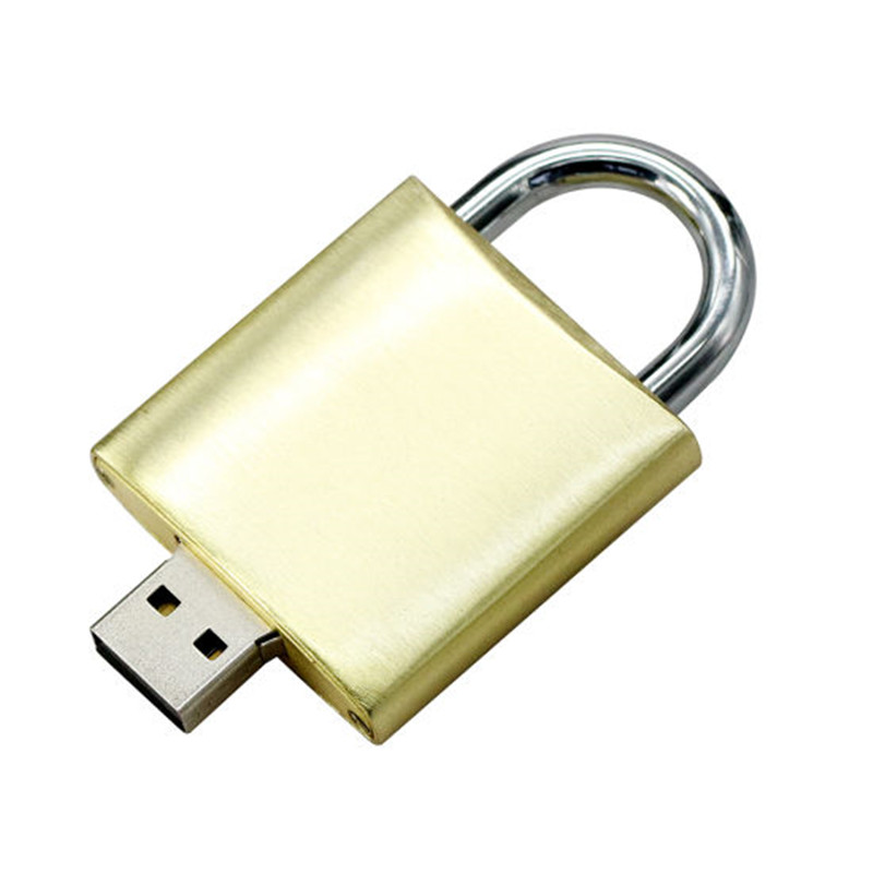 Metal lock usb flash drive