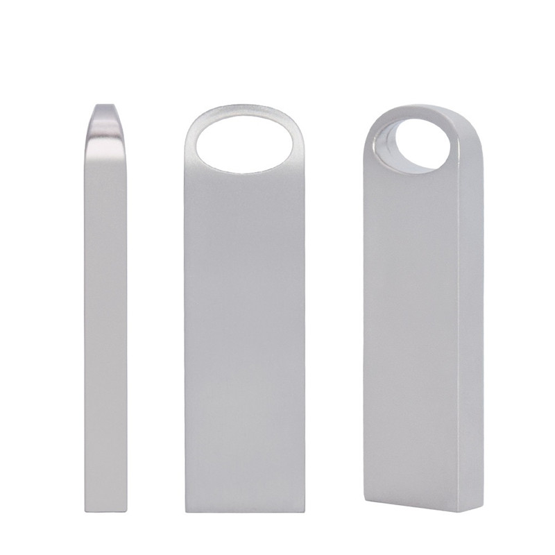 Small round hole metal usb flash drive