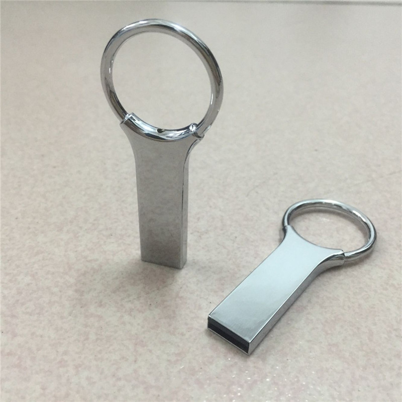 Metal mini key ring usb flash drive 