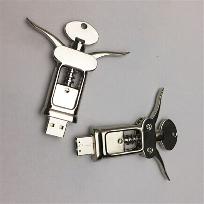 Bottle opener metal usb flash drive