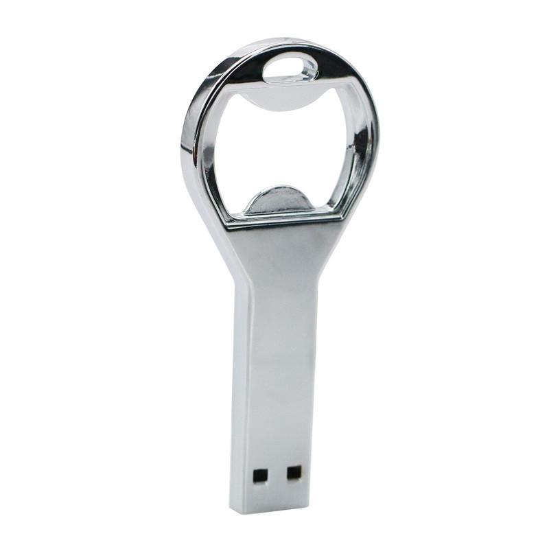 Simple bottle opener Metal  usb flash drive