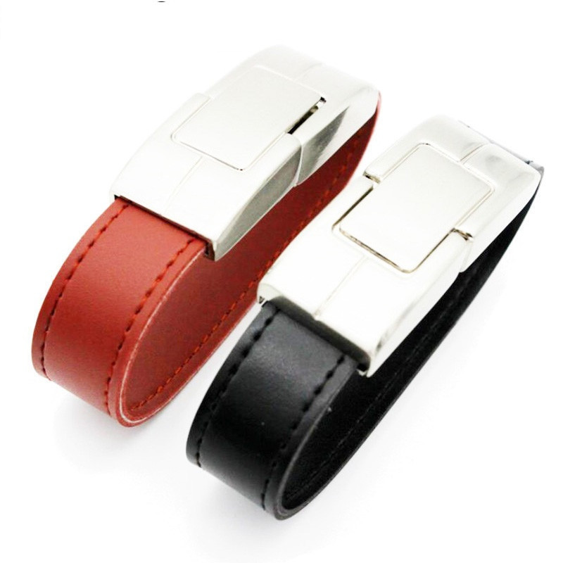 Leather wrist usb flash drive 