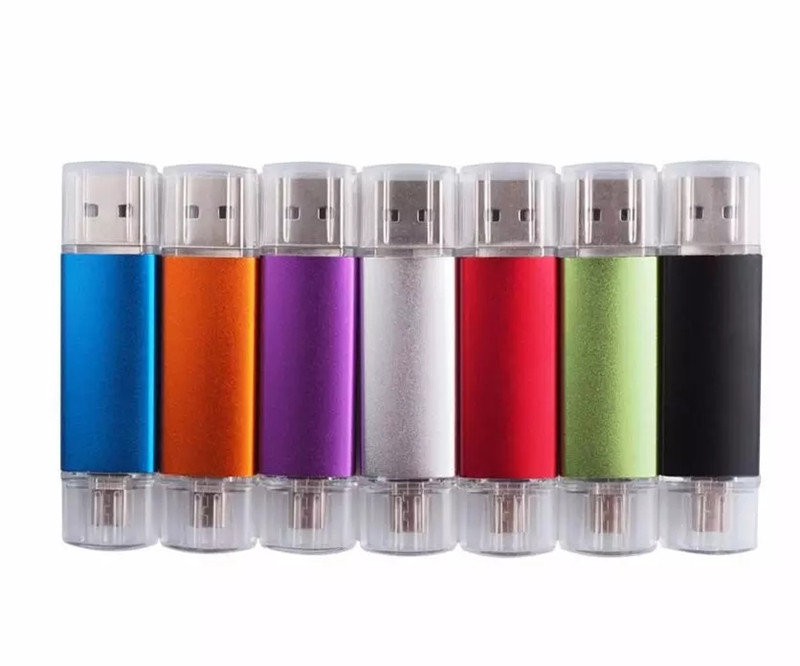 Colorful metal OTG usb flash drive 