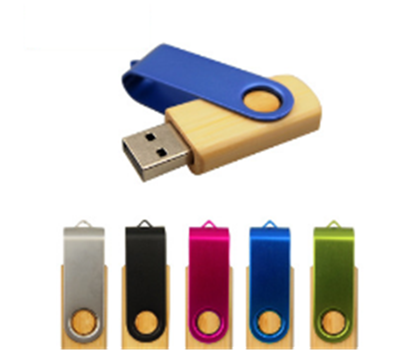 Wood +metal Usb flash disk