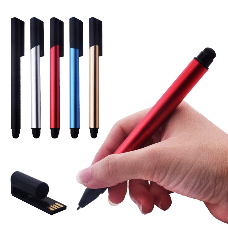 Matte Pen usb flash drive with touch screen