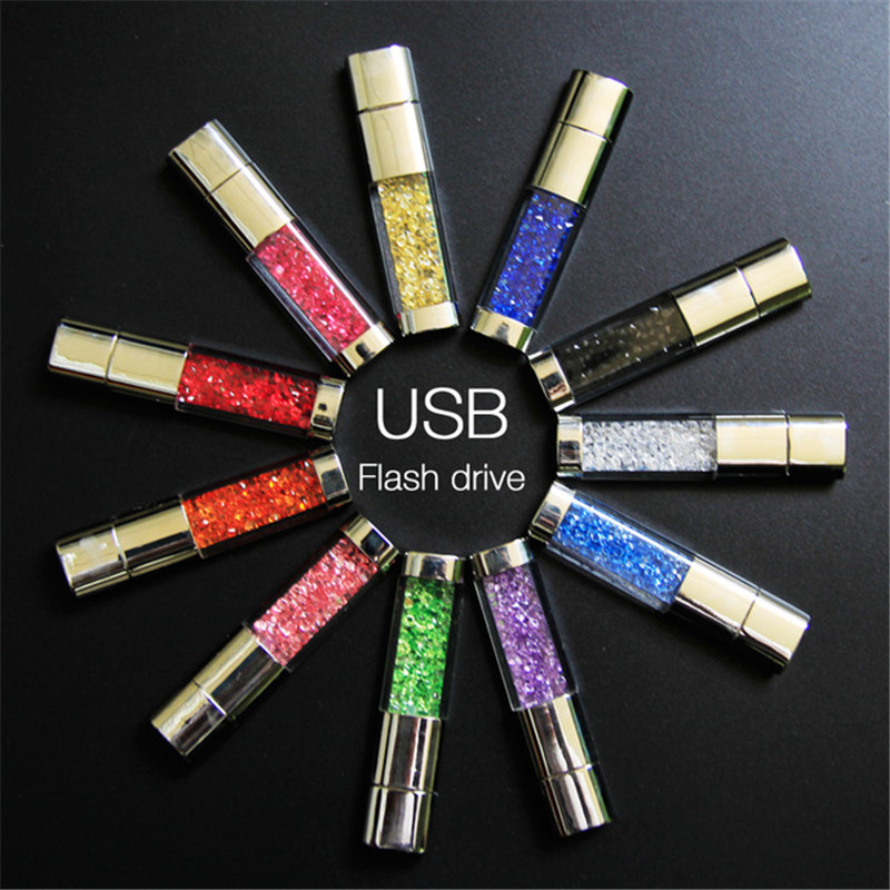 Colorful Rhinestone usb flash drive