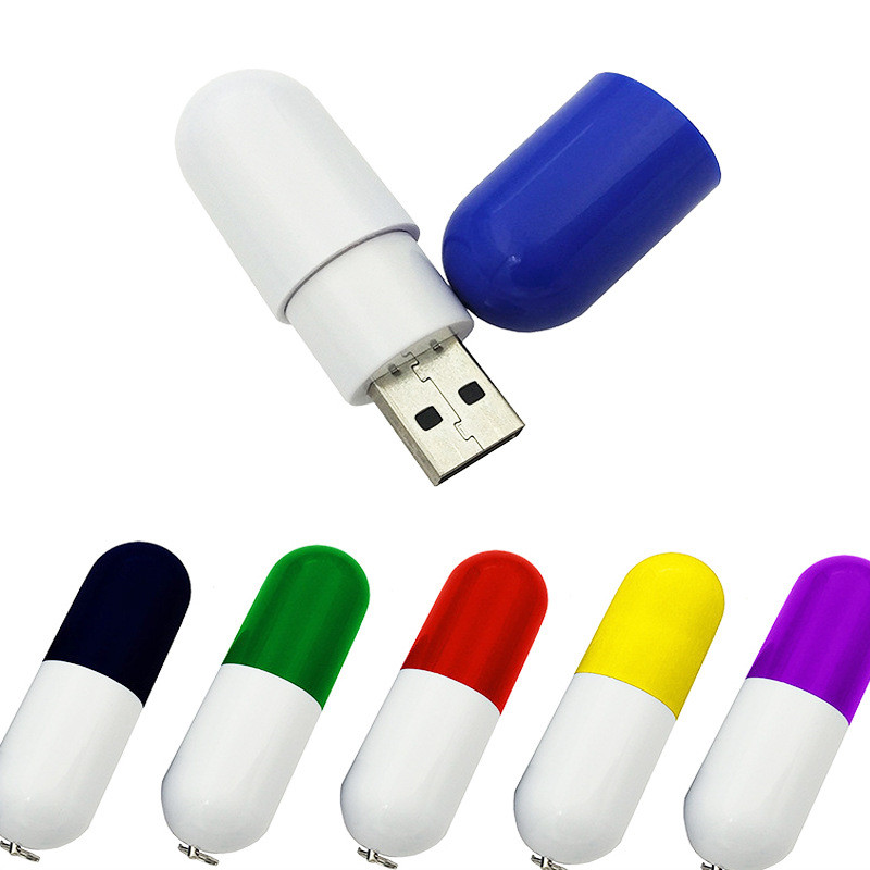 Pill series plastic gift USB flash drive