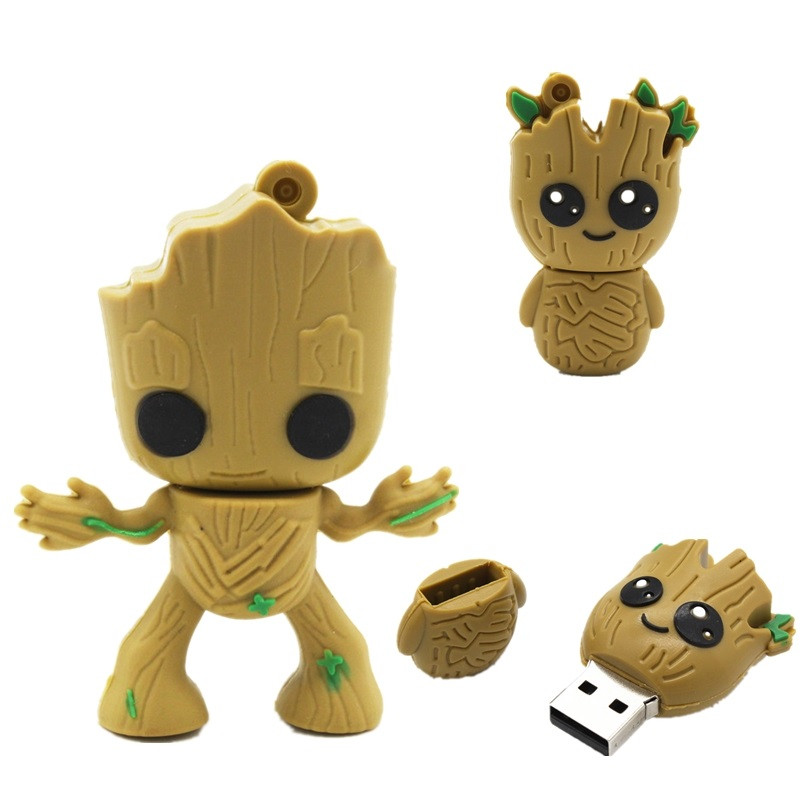 Hot selling little tree action figure custom usb disk