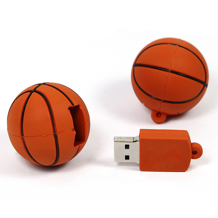 Hot selling basketball style USB flash drive