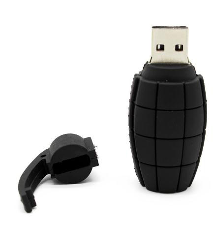 PVC grenade Flash memory stick