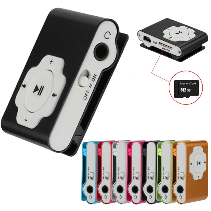 Mini Clip Sports MP3 Player 