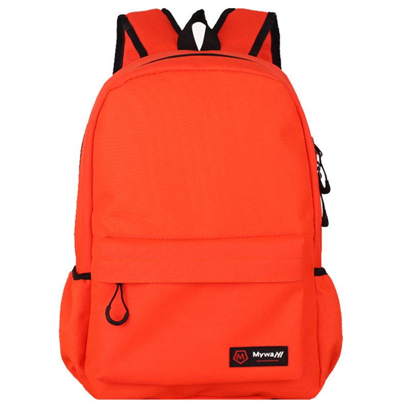 Canvas school backpack