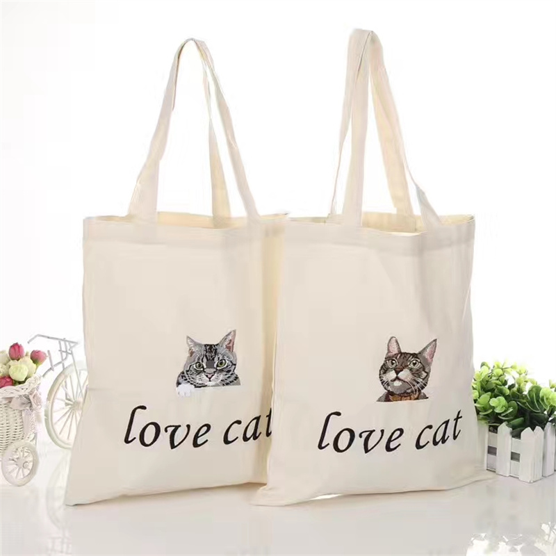  Custom Canvas Tote Bag Shopping Bag With Logo