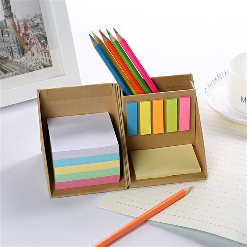 sticky note with box